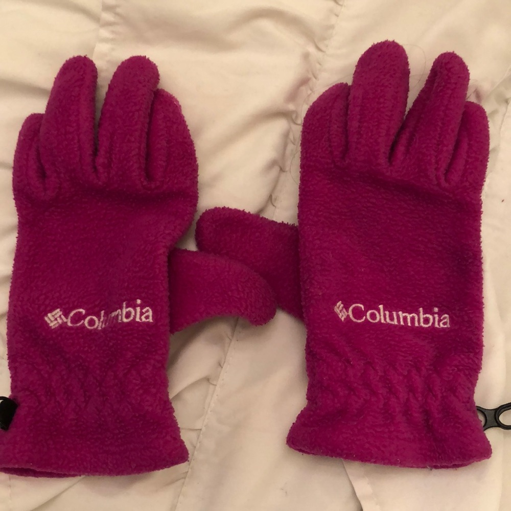 Columbia kids ski gloves